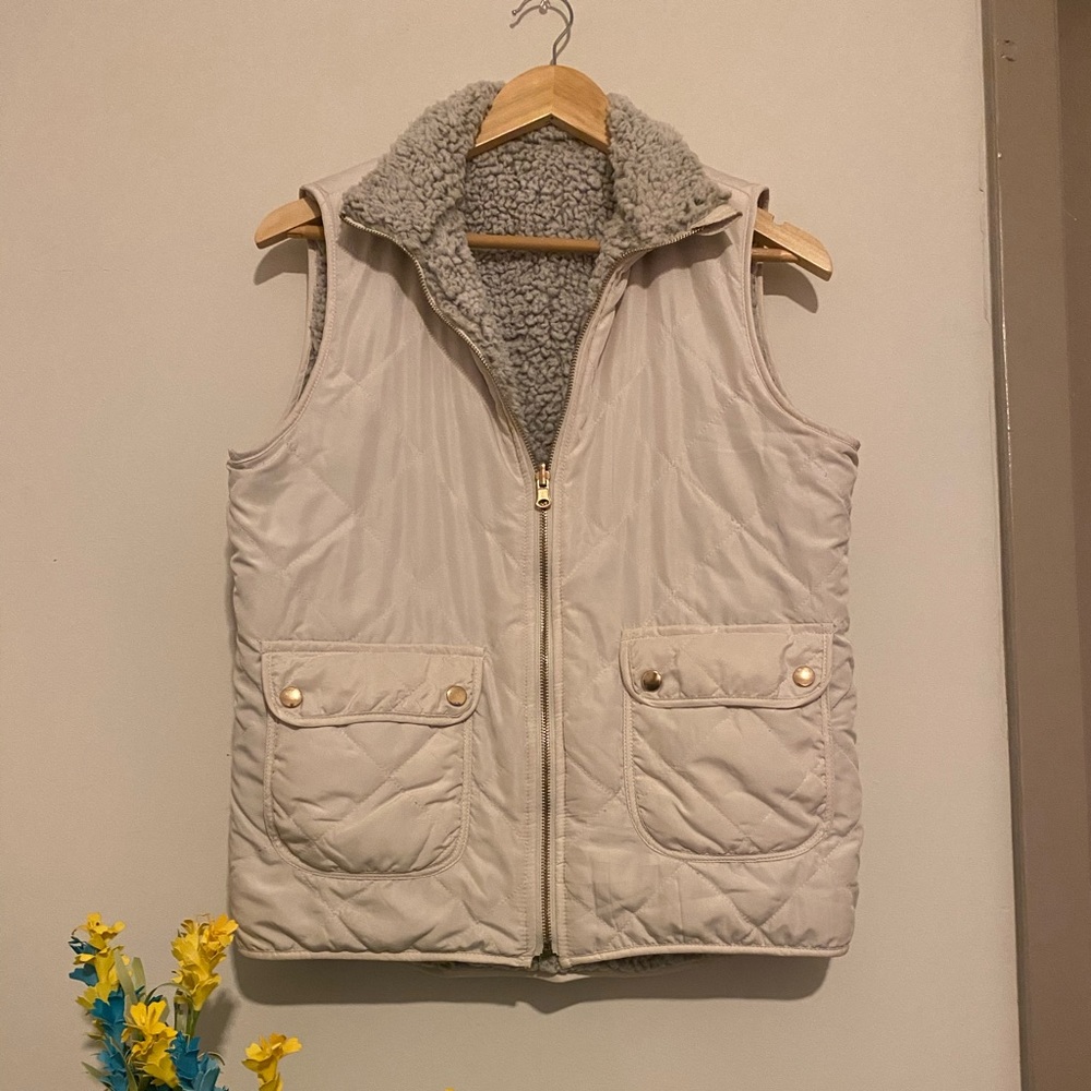 Boutique Brand Reversible Puffer Vest